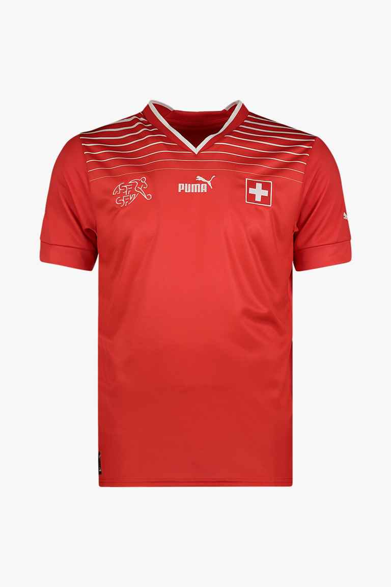  Suisse Home Replica maillot de football hommes WM 2022