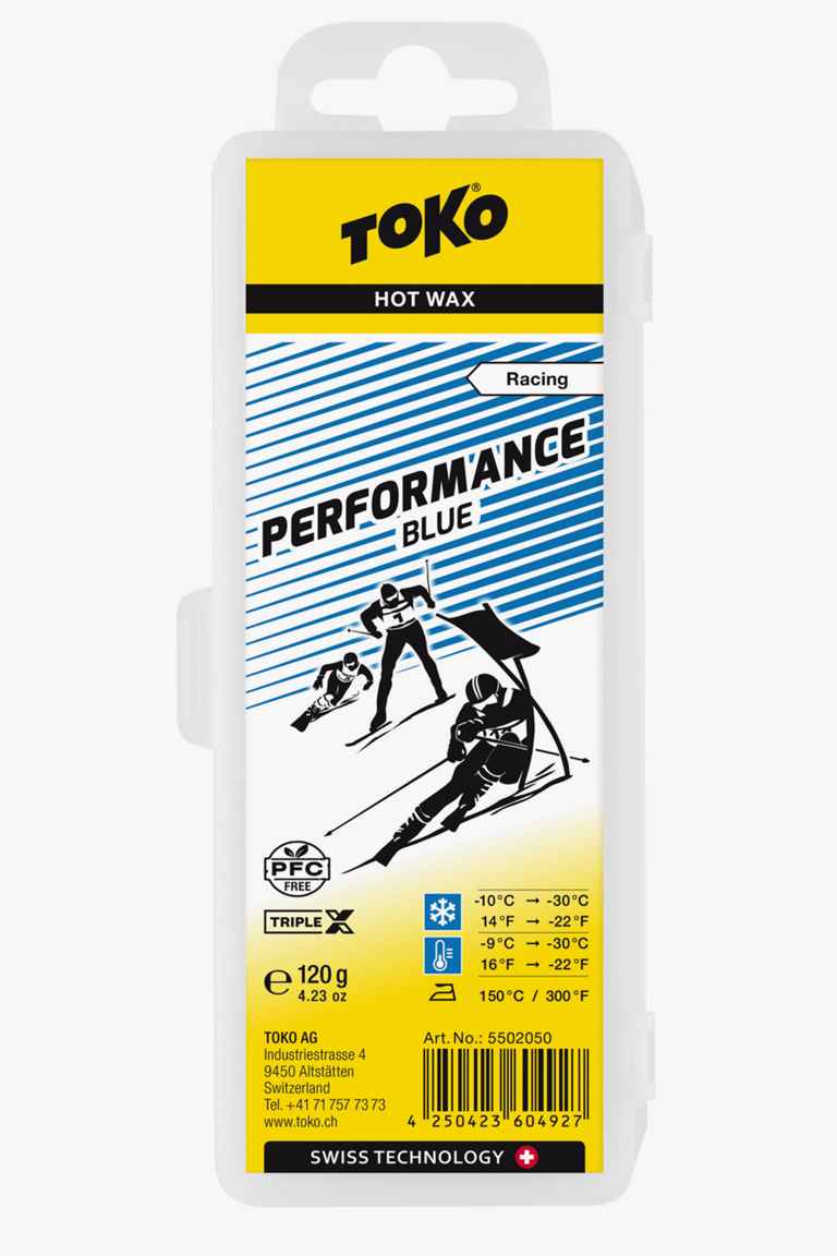 Toko Performance Hot blue 120 g Wachs