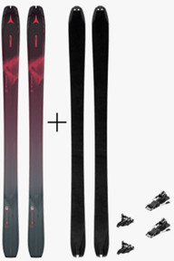 ATOMIC Backland 88 Damen Tourenski Set + Fell 23/24