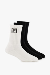 Fila 3-Pack Crew 27-38 chaussettes enfants