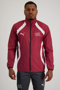 Puma Svizzera Prematch Woven giacca della tuta uomo