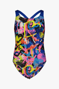 speedo Digital Allover Powerback costume da bagno bambina